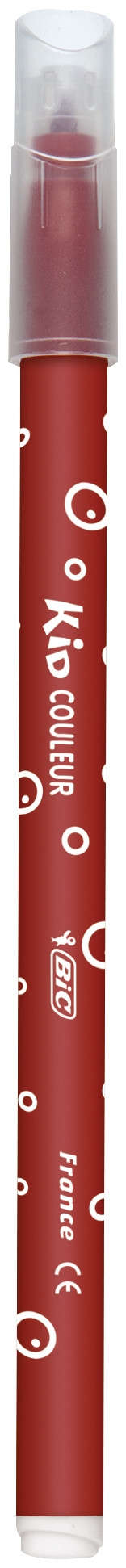 BIC Kids Kid Couleur Feutres de coloriage Pointe moyenne - Couleurs assorties | Etui de 12