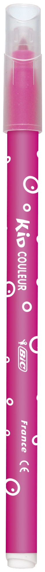 BIC Kids Kid Couleur Feutres de coloriage Pointe moyenne - Couleurs assorties | Etui de 12