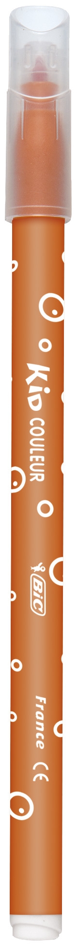 BIC Kids Kid Couleur Feutres de coloriage Pointe moyenne - Couleurs assorties | Etui de 12