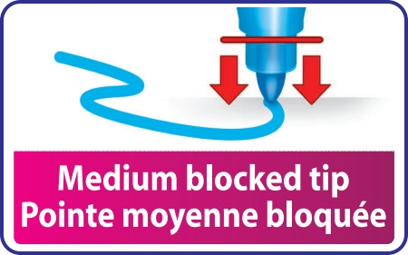 BIC Kids Kid Couleur Feutres de coloriage Pointe moyenne - Couleurs assorties | Etui de 12